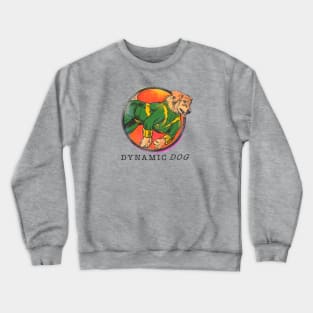 Dynamic Dog Crewneck Sweatshirt